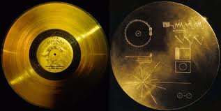 De gouden tijdcapsule aan boord van Voyager