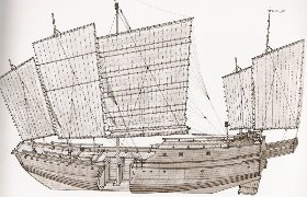 reconstructie schip Zheng He reconstructie schip Zheng He