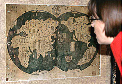 De kaart van Zheng He De kaart van Zheng He
